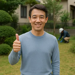 東かがわ市で庭じまいサービスを利用されたT様の声
